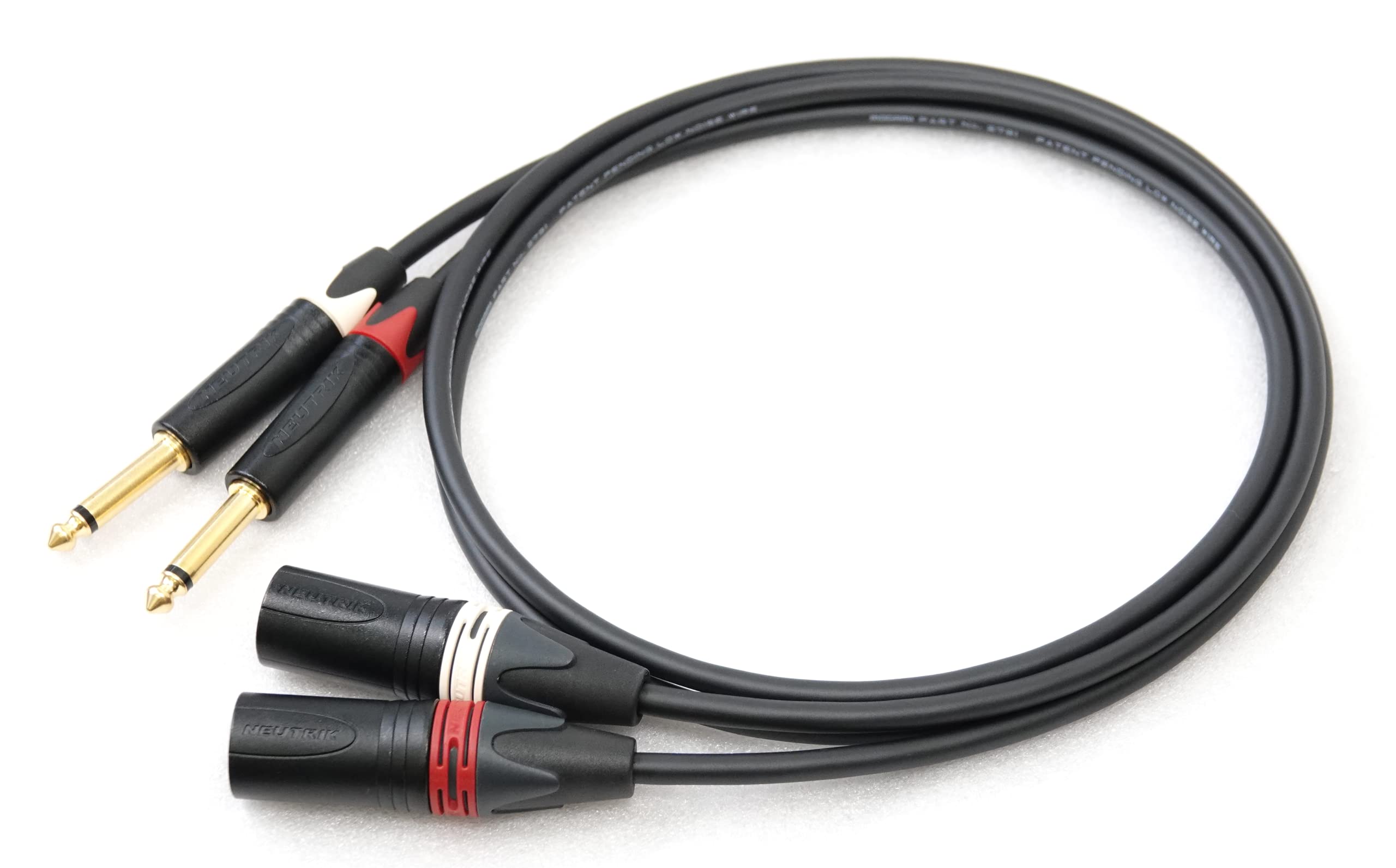 MOGAMI 2791 XLRバランスケーブル 7m×2本 Amazon.co.jp: MOGAMI モガミ 2791 XLRオス-TSフォン 赤白2本ペア 変換